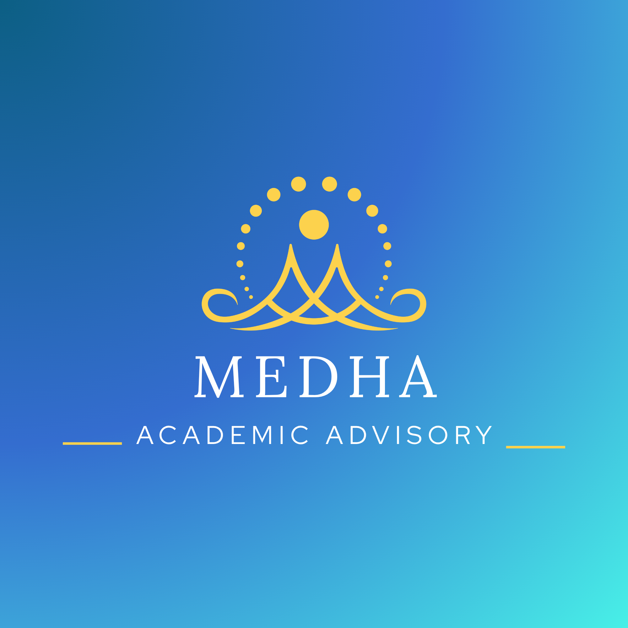 Medha Academic Advisory brand identity